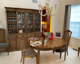 Dining Room Table & Chairs and China Cabinet