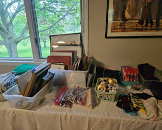 Picture frames, picture frame making supplies