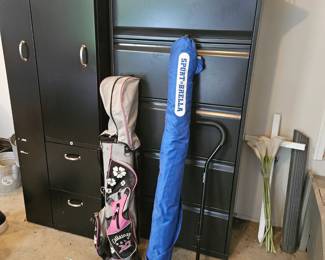 Storage cabinets, lateral drawers NICE!!