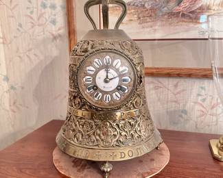 Brass clock 