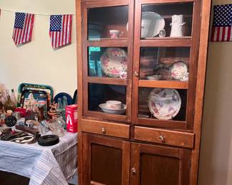 pie safe and victorian era dishes