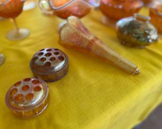 marigold carnival glass