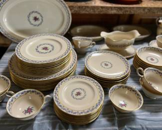 1920-1960 lenox "fairmount" dish set