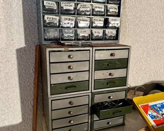 Tools, vintage drawers