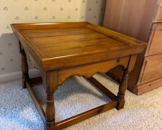 small wood table (2 available)