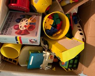 Fisher price, Playskool vintage toys