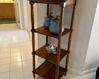 Wood display book stand