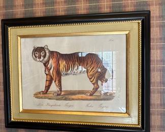 Tiger art decor