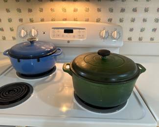 Lodge cast iron pots