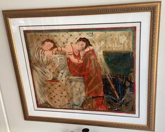 Janet Treby serigraph