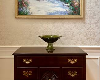 Ethan Allen Chippendale Lowboy