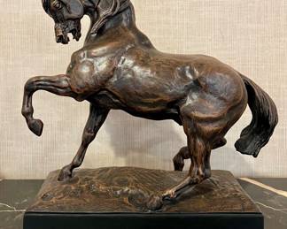Bronze Horse Sculpture