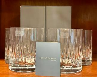 Reed & Barton Double Old Fashioned Glasses