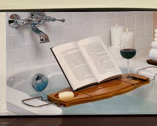 New Umbra Bamboo Bathtub Caddy