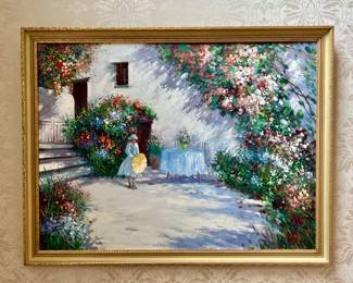 Oil on Canvas, Signed Robert Lui