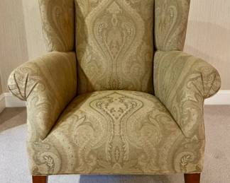 Upholstered Ethan Allen Armchair