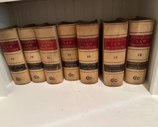 Antique lawyer books