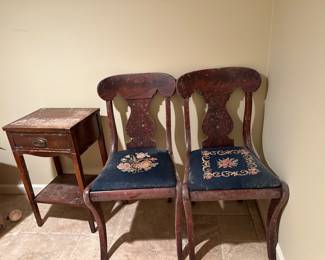 Antique mahogany furniture 