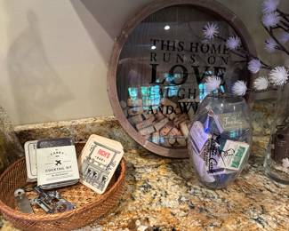 Wine and cocktail supplies 