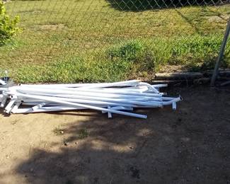 poles for car boat tent cover