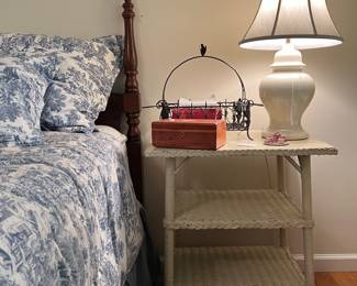 WICKER NIGHT STANDS