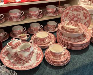 LOVELY SET OF TRANSFERWARE CHINA