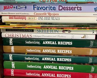 SOUTHERN LIVING ANNUAL RECIPES BOOKS