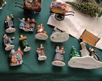 Figurines for Dept 56 Christmas 