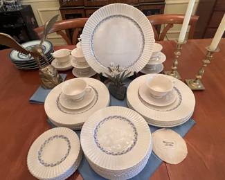 Lovely service for 12 approximately 68 pieces of Lennox and the Priscilla pattern