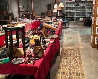 The basement is really full