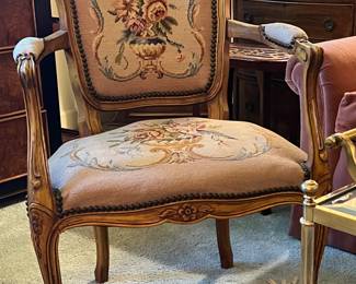 Needlepoint chair