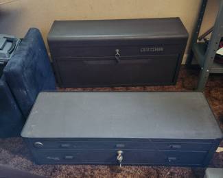 Vintage Machinist Toolboxes (Craftsman and Kennedy)