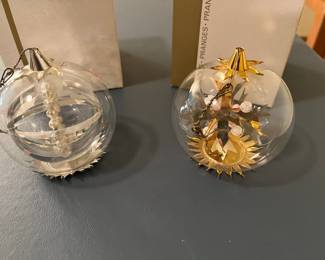 Two H.C. Prange Ornaments 