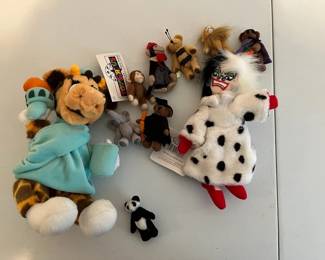 Variety Of Plush Toys