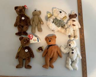 TY Beanie Babies And Other assorted Bears