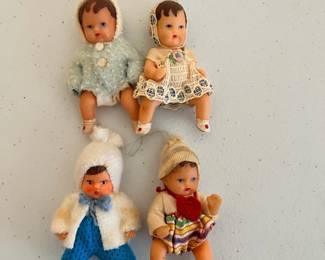 Miniature Rubber Dolls