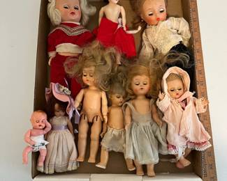 Variety Of Dolls