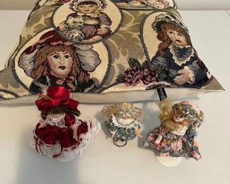 Dolls and Pillow
