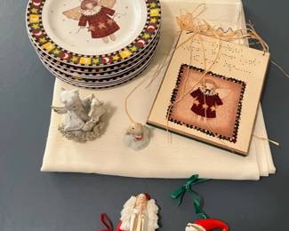 Table Cloth And Angel Items