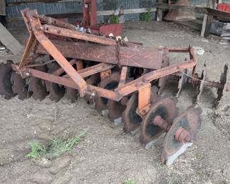 Disc Harrow Weighted w/ Length of RR Track