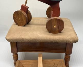 Wooden: Ride-On,Storage Bench, Basket, & More