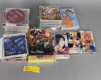 30:Group lot of CD/Games