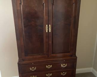 Chippendale Style Bedroom Armoire 