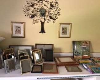 Photo frames, wall decor