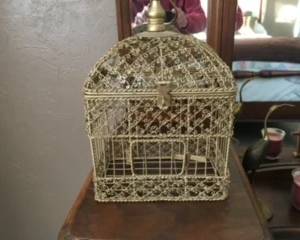 Metal birdcage