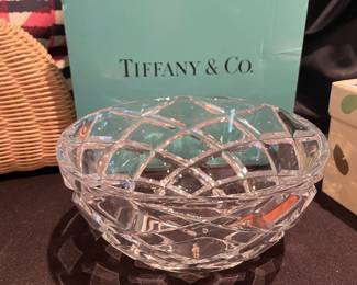 Tiffany &  Co Crystal Bowl