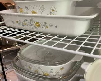 Corning Ware Floral Bouquet