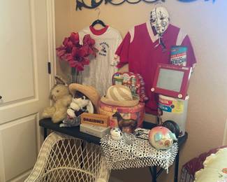 This wicker rocking chair is over 80 years old!!