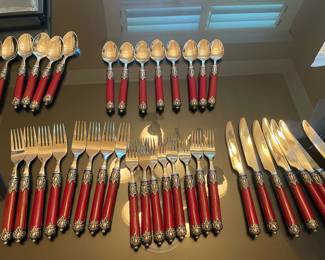 Hamilton Flatware Service for eight