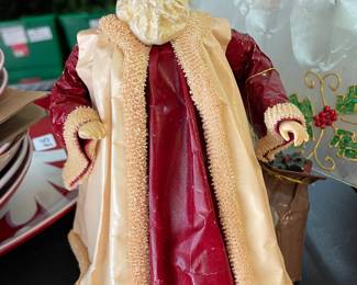 Vintage Silvestry Santa Claus tree topper